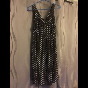 Motherhood maternity Polka dot maternity dress
